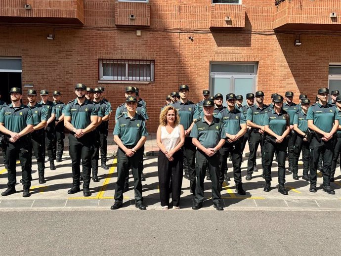 La 10ª Zona de la Guardia Civil en La Rioja se refuerza con 99 nuevos agentes