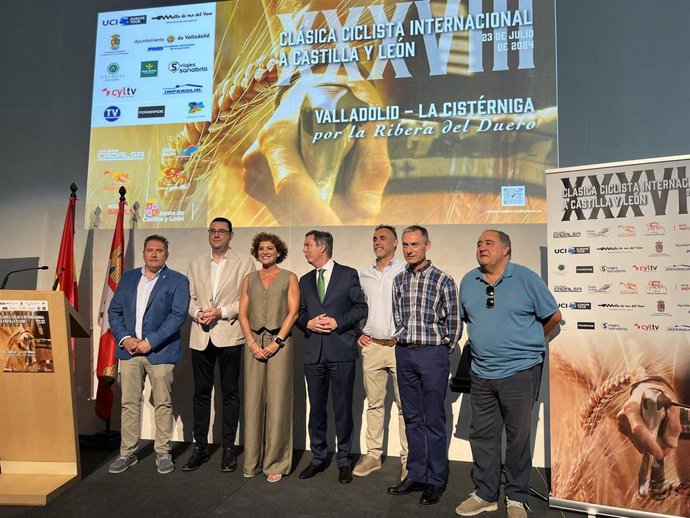 Presentación de la  XXXVIII Clásica Ciclista Internacional a Castilla y León