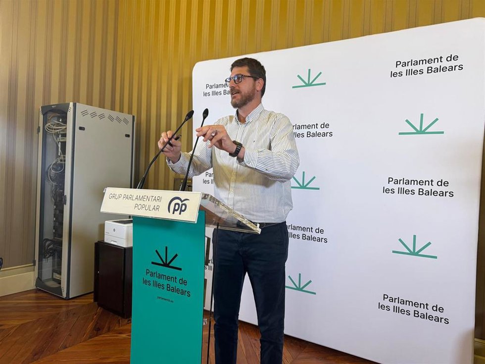 El portavoz del PP en el Parlament, Sebasti Sagreras.