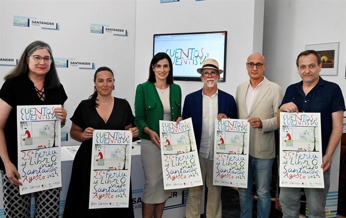 La Plaza Alfonso XIII de Santander acogerá del 3 al 18 de agosto una nueva edición de la Feria del Libro Viejo