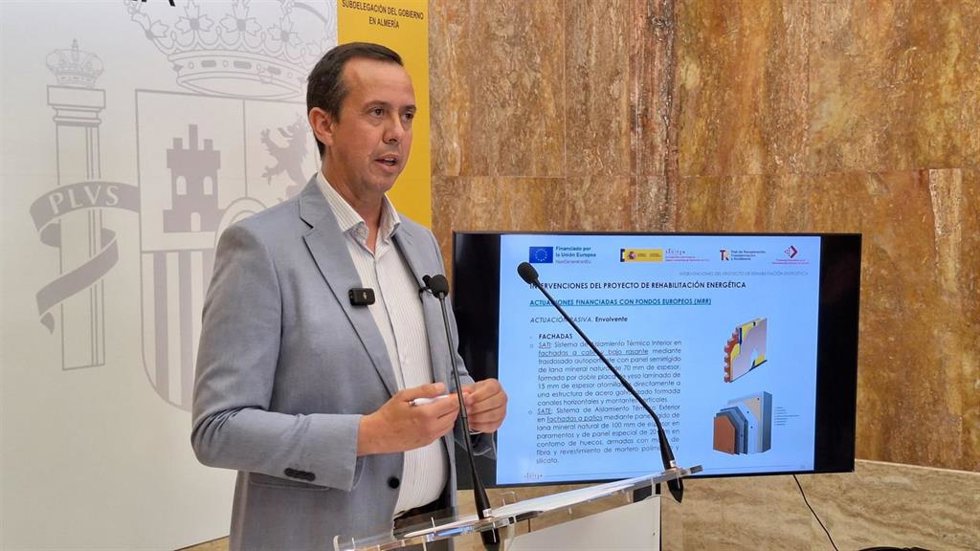 El subdelegado del Gobierno en Almería, José María Méndez.