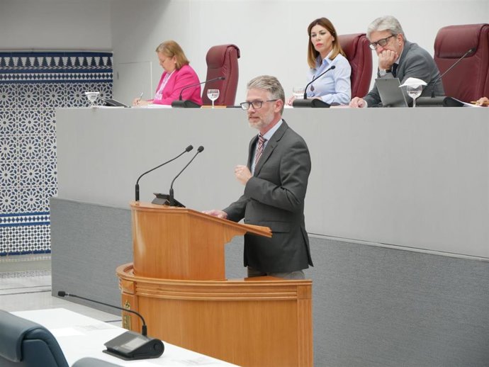 El diputado regional del Grupo Parlamentario Popular Víctor Martínez-Carrasco