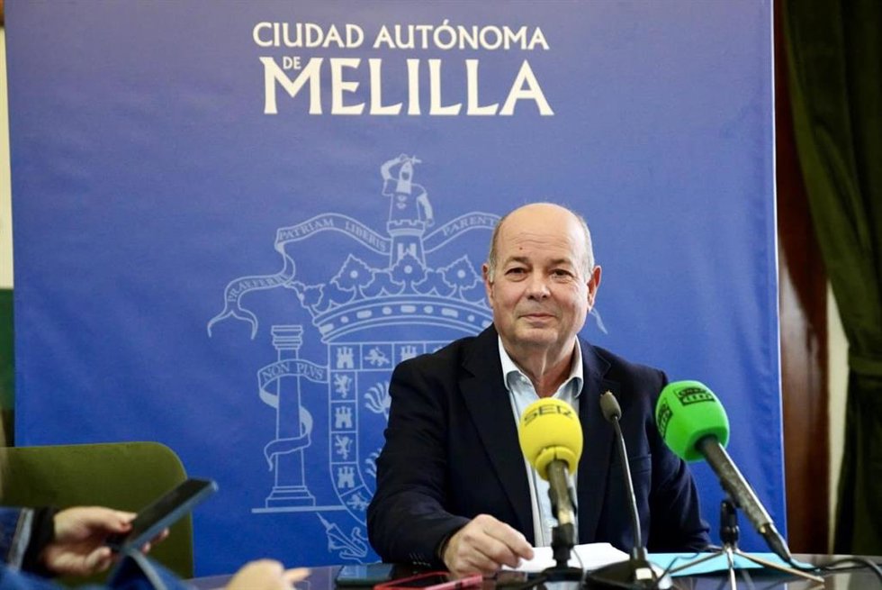 El consejero de Hacienda de Melilla, Daniel Conesa.