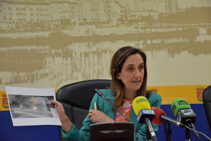 Archivo - La viceportavoz socialista en Talavera, Flora Bellón.