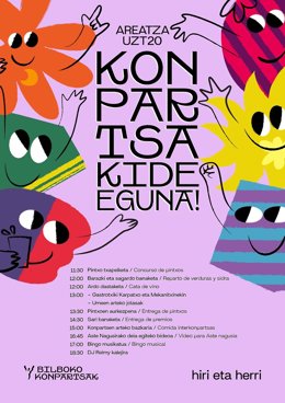 Konpartsakide Eguna 2024ko egitaraua