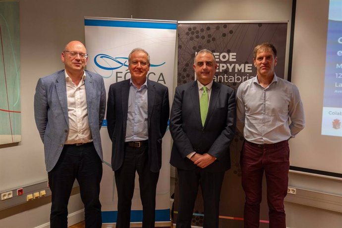 Jornada 'Oportunidades del desarrollo eólico para la industria', organizada por la Asociación Eólica de Cantabria (AEC) junto a CEOE-Cepyme Cantabria y el Ayuntamiento de Reinosa.