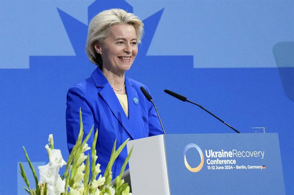Archivo - La presidenta de la Comisión Europea, Ursula von der Leyen