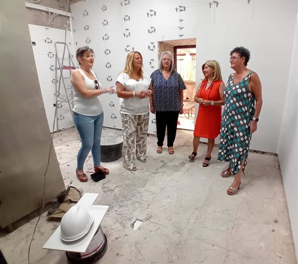 Visita a las obras del CPA de Úbeda