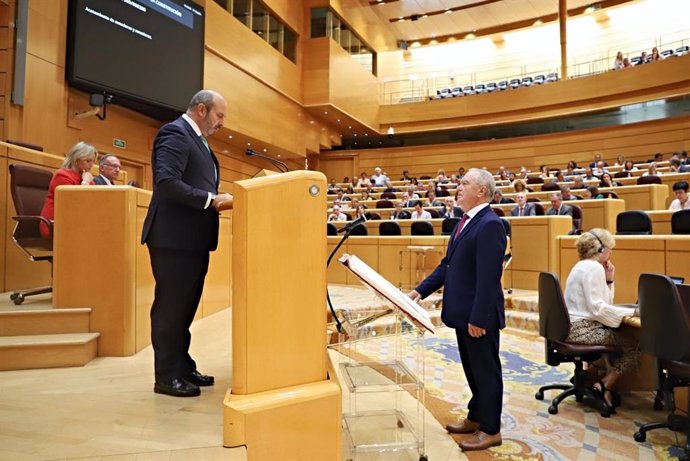 El senador del PSOE por Huesca Miguel Gracia.