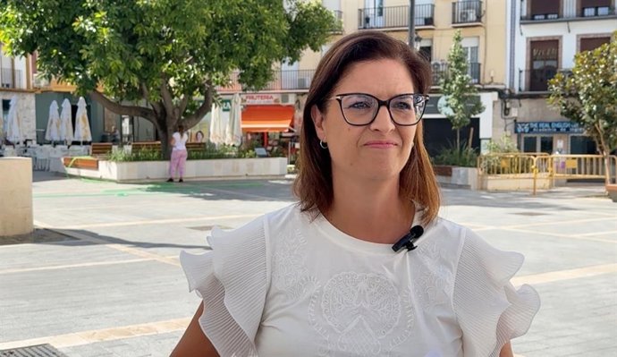 La vicesecretaria de Educación, Sanidad y Deporte del PP de Sevilla, Gloria Guillén.