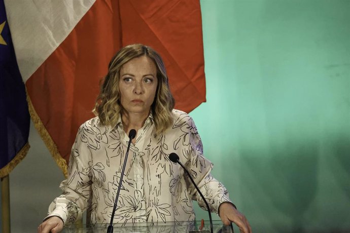 Archivo - La primera ministra de Italia, Giorgia Meloni