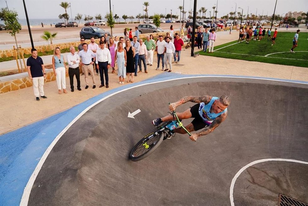 Inauguración del nuevo parque de Las Salinas de Roquetas de Mar