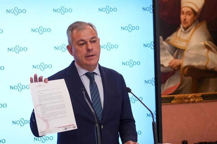 José Luis Sanz informa sobre los presupuestos tras la aprobación inicial de los mismos (Sevilla)