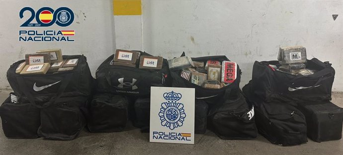 440 kilos de cocaína intervenidas en el puerto de Algeciras.