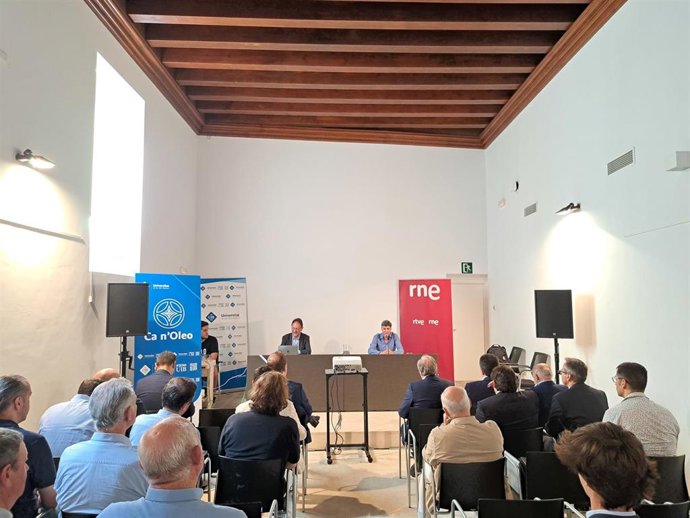 Acto celebrado en Ca n'Oleo con motivo del inicio de las emisiones en DAB+ de RNE.