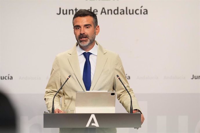 Ramón Fernández-Pacheco en una imagen de archivo tras un Consejo de Gobierno.