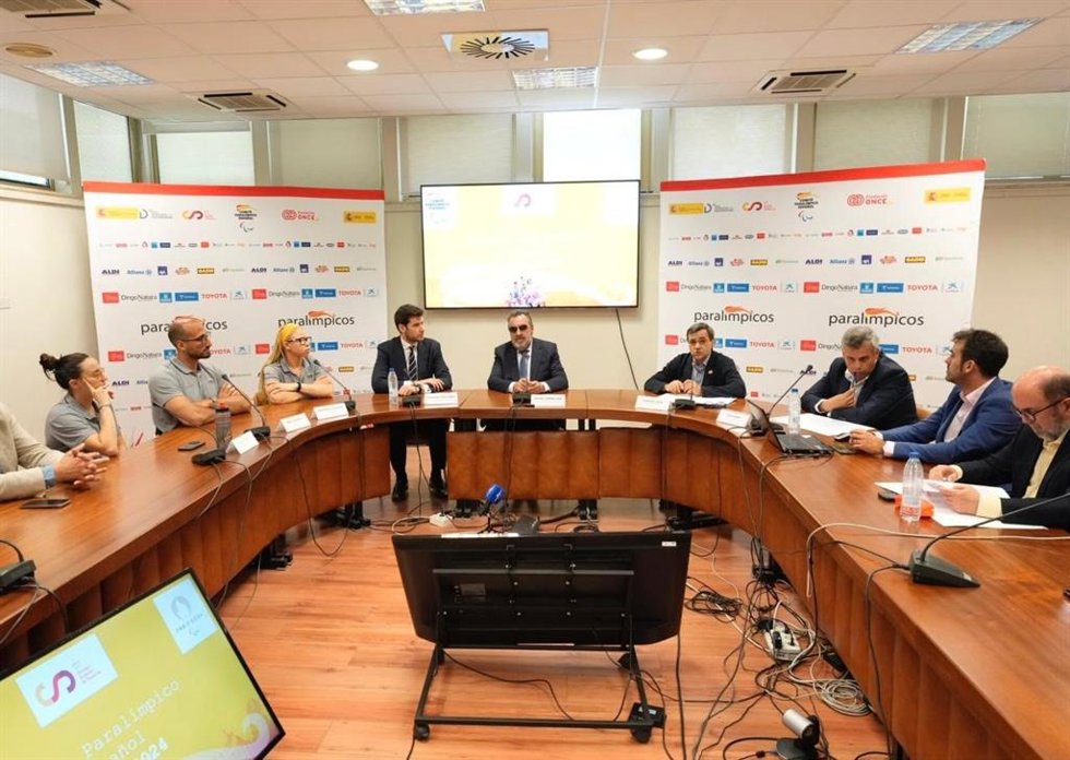 Presentación de la lista oficial del Equipo Paralímpico Español para los Juegos de París de 2024