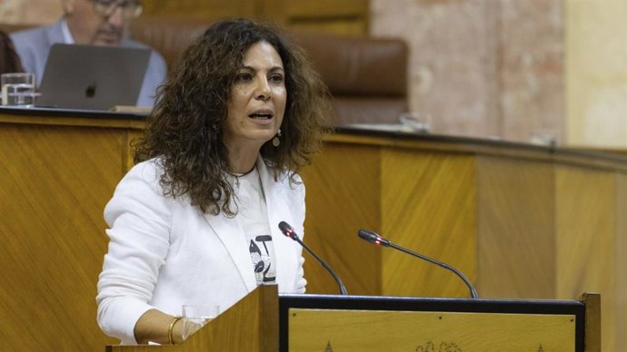 La parlamentaria andaluza de Vox Ana Ruiz.