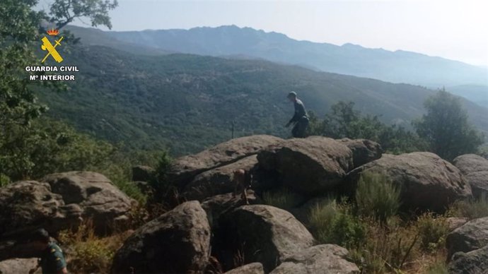 Paraje enel que ha aparecido el cadáver en Villanueva de la Vera