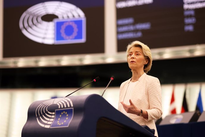 La presidenta de la Comissió Europea, Ursula von der Leyen