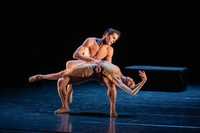 Momento del montaje Rodín, 'El escultor de las emociones'.