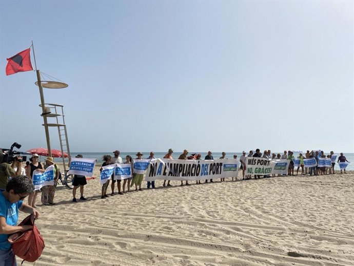 Protesta de la Comissió   Ciutat-Port
