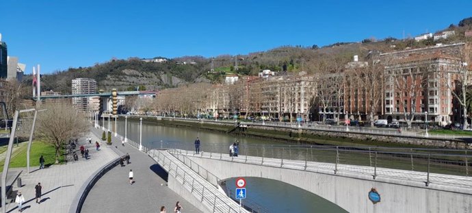 Cielos despejados en Bilbao (archivo).