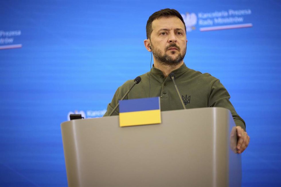 El presidente de Ucrania, Volodimir Zelenski