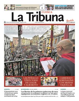 La peña matea El Mandil concede a La Tribuna de Cuenca y al músico Óscar Contreras sus distinciones anuales