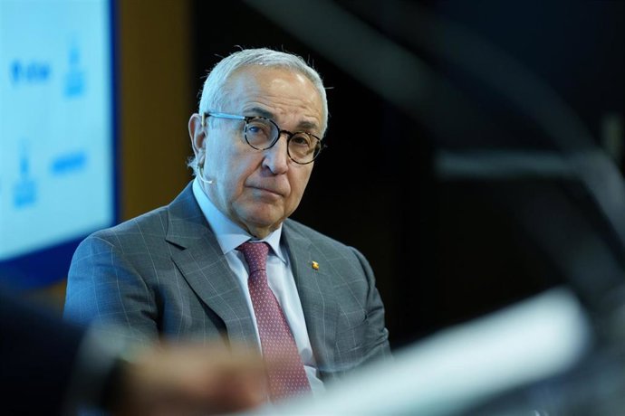 Alejandro Blanco, President of the Spanish Olympic Committee COE, during the Desayunos Deportivos Europa Press with Alejandro Blanco, President of COE, at Castellana 81 on July 9, 2024 in Madrid, Spain.