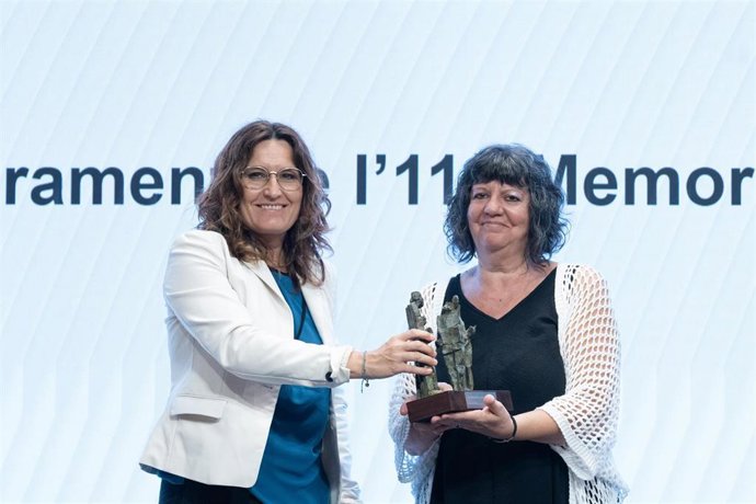 Vilagrà junto a Noemí Cortés en el acto de este jueves