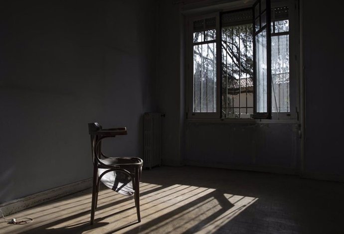 Archivo - Una de las habitaciones de la casa Vicente Aleixandre, en Madrid.
