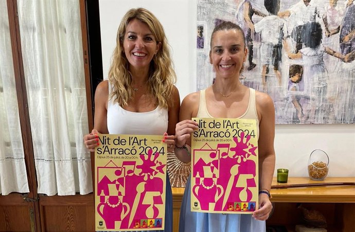La alcaldesa de Andratx, Estefania Gonzalvo, presenta la 'Nit de l'Art s'Arracó 2024'