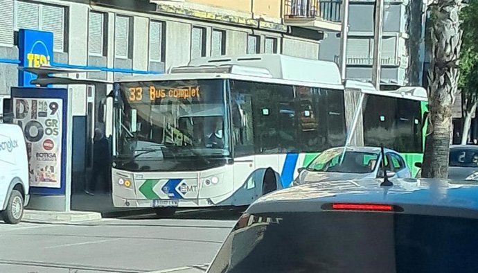 Bus completo de la EMT Palma