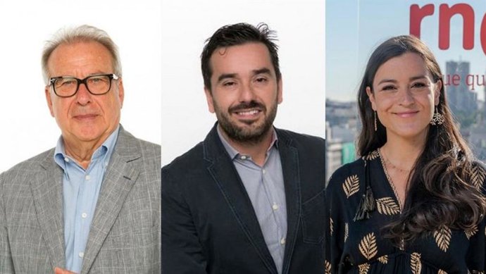 Josep Cuní presenta desde septiembre 'Las Mañanas de RNE', Carlos Núñez '24 Horas' y Sandra Urdín continua en '14 Horas'