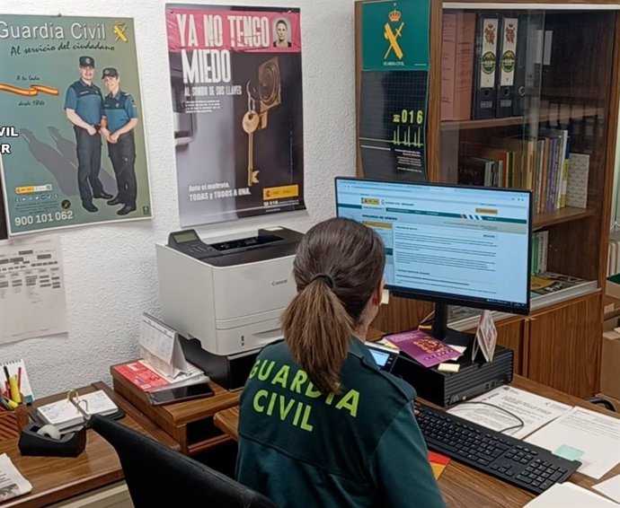 Imagen de archivo de la Guardia Civil de Valladolid