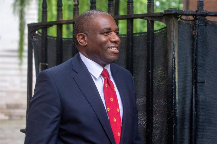 El ministro de Exteriores de Reino Unido, David Lammy (archivo)