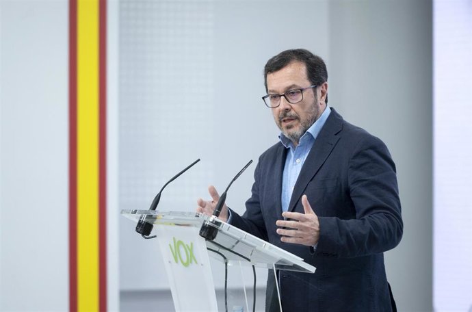 Imagen de recurso del portavoz de Vox, José Antonio Fúster.