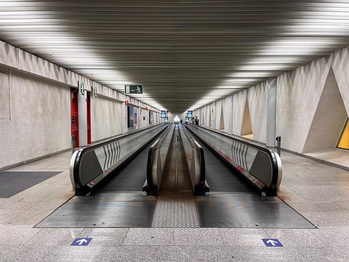 Archivo - Cierre rampa norte del aeropuerto de Palma.
