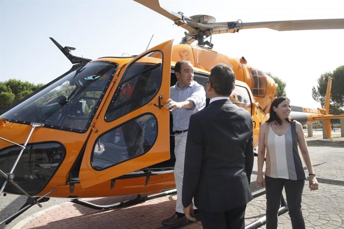 Madrid actualiza su cartografía con un helicóptero que capta imágenes 3D y facilita un mapa térmico de la ciudad