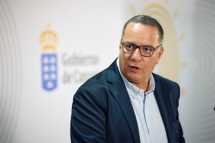 El consejero de Deportes del Gobierno de Canarias, Poli Suárez