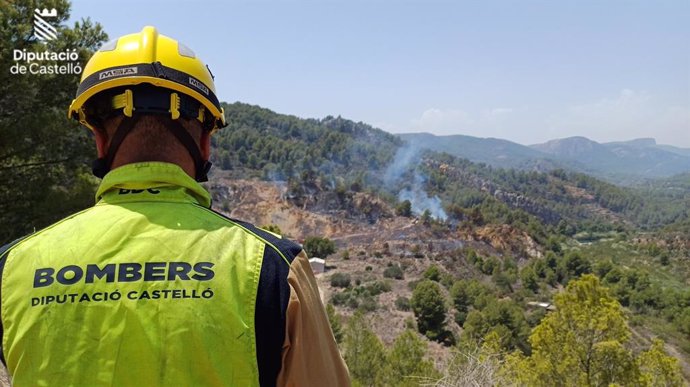 Controlat l'incendi forestal de Fanzara