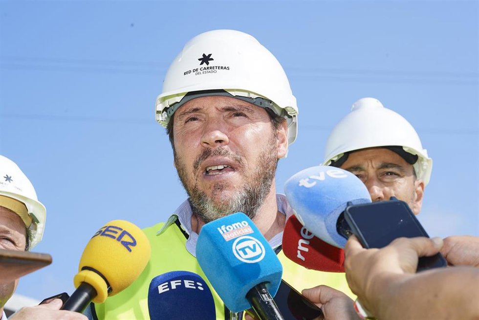 El ministro de Transportes y Movilidad Sostenible, Óscar Puente