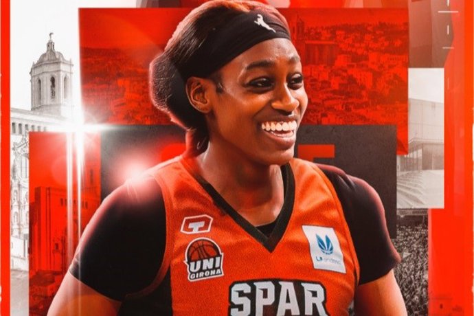 Maya Caldwell, octavo fichaje del Spar Girona para la próxima temporada.