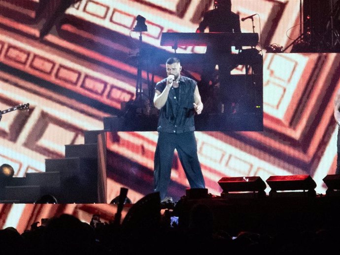 RICKY MARTIN DURANTE SU CONCIERTO EN VALENCIA