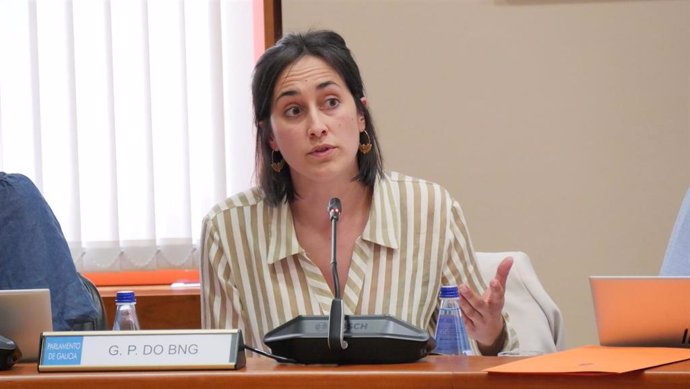 La diputada del BNG Ariadna Fernández.