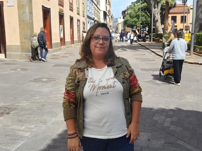 La concejala Idaira Afonso de Martín, coportavoz de Unidas se puede