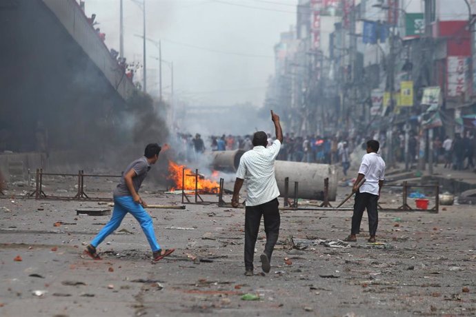 Protestas en Bangladesh 