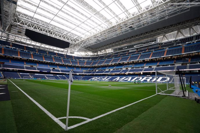 Archivo - General view of the Santiago Bernabeu stadium before the first football match of LaLiga EA Sports on September 01, 2023, in Las Rozas, Madrid, Spain.