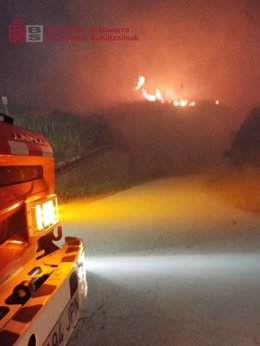 Controlado la madrugada del domingo un incendio de vegetación en el Fuerte de San Cristóbal.